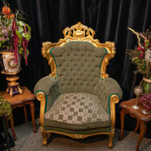 Green Armchair - Prop For Hire