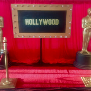 Hollywood Photo Backdrop - Prop For Hire