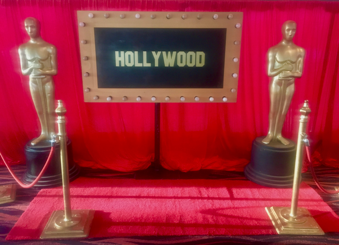 Hollywood Photo Backdrop - Prop For Hire