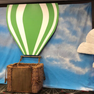 Hot Air Balloon Basket - Prop For Hire