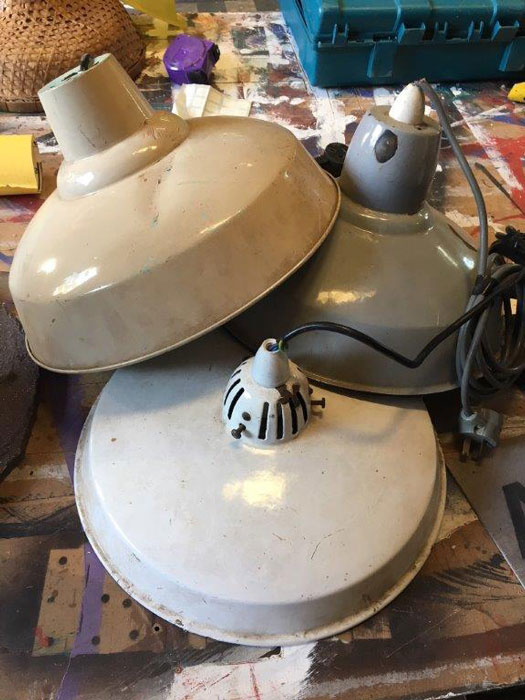 Industrial Lamps - Prop For Hire