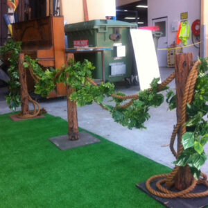 Leafy Bollards - Prop For Hire