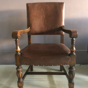Leather Dining Chair - Prop For Hire