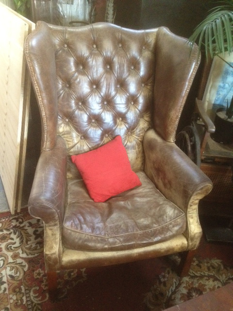 Wingback Armchair - Prop For Hire