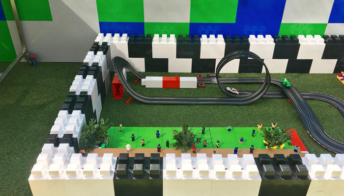 Lego Slot Car Track - Prop For Hire Sydney