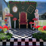 Mad Hatter Photo Backdrop - Prop For Hire