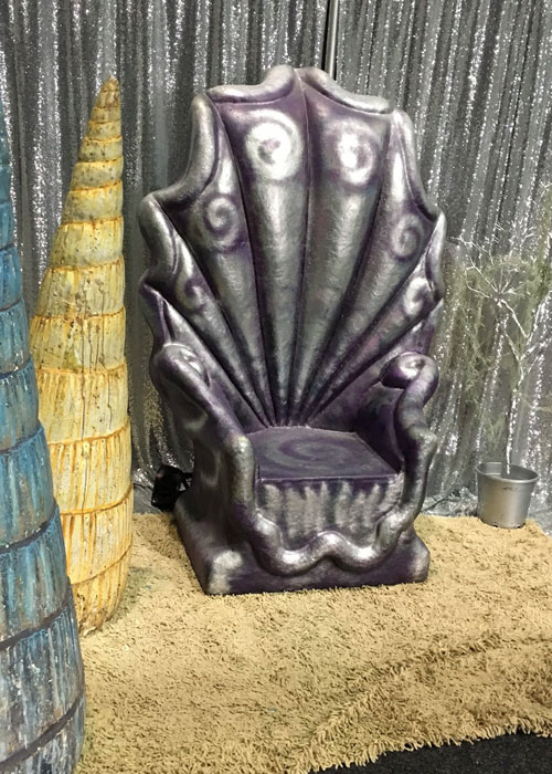 Mermaid Throne - Prop For Hire
