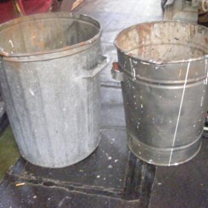 Metal Garbage Cans - Prop For Hire