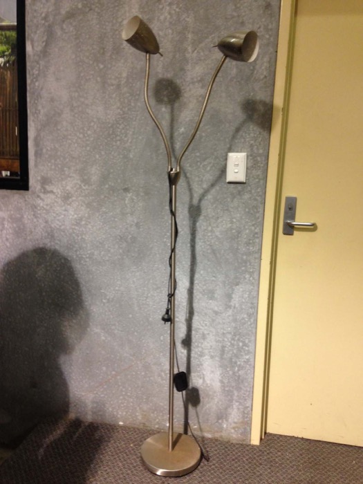 Metal Standing Lamp - Prop For Hire