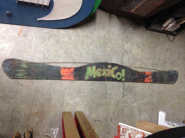 Mexican Overhead Sign - Prop For Hire
