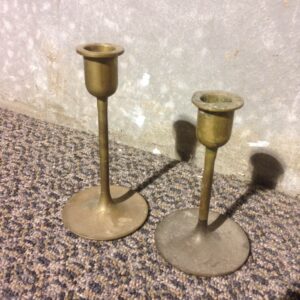 Small Brass Candelabra - Prop For Hire