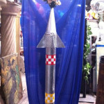 Missile With  Flower - Prop For Hire