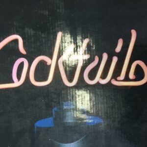 Neon Cocktail Sign - Prop For Hire