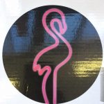 Neon Flamingo Sign - Prop For Hire