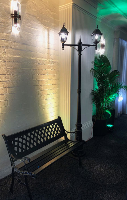 NYC Bench & Streetlamps - Prop For Hire