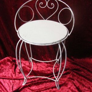 Ornate Iron Chair - Prop For Hire