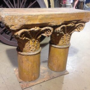 Ornate Plinth Bench - Prop For Hire