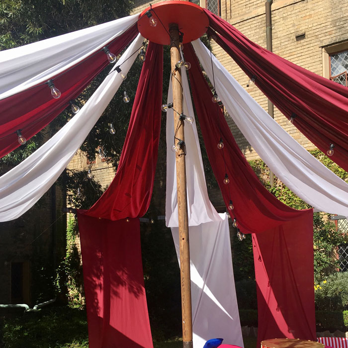 Outdoor Bigtop Drapes - Prop For Hire