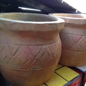 Oversize Terracotta Pots - Prop For Hire
