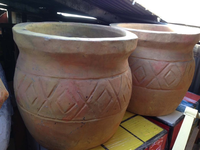 Oversize Terracotta Pots - Prop For Hire