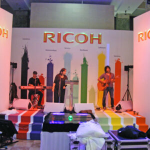 Painted Stage Backdrop - Prop For Hire
