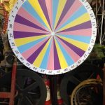 Pastel Chocolate Wheel - Prop For Hire