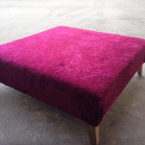 Pink Ottoman - Prop For Hire