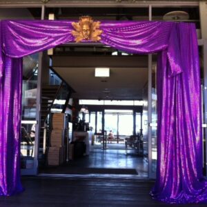 Purple Entrance - Prop For Hire