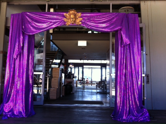 Purple Entrance - Prop For Hire
