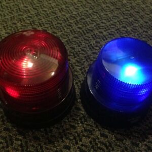 Red Blue Flashing Lights - Prop For Hire