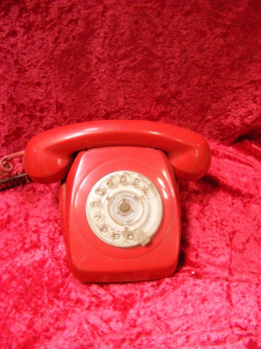 Red Telephone - Prop For Hire