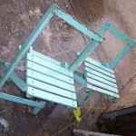 Retro Folding Chair - Prop For Hire