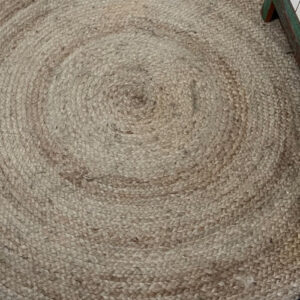 Round Sisal Carpet - Prop For Hire