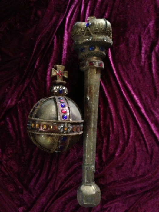 Royal Ball Sceptre - Prop For Hire