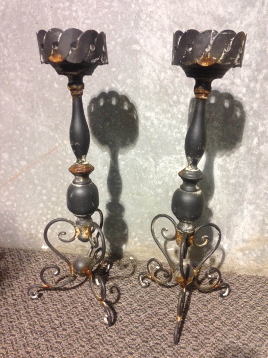 Rustic Candelabrah 2 - Prop For Hire