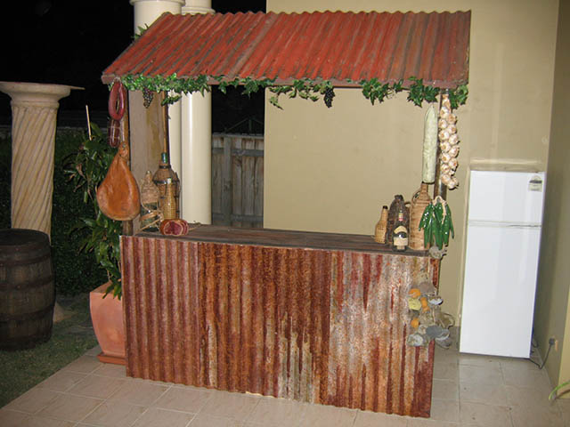 Rustic Food Stand - Prop For Hire