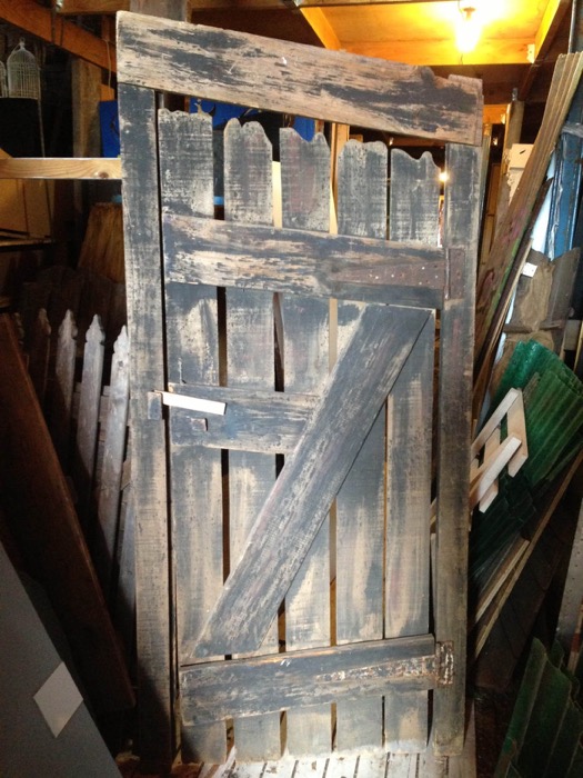Rustic Timber Gate - Prop For Hire