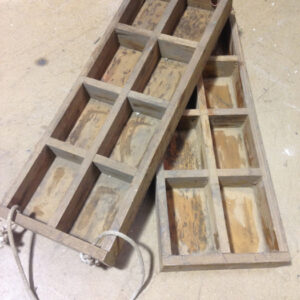 Rustic Timber Trays - Prop For Hire