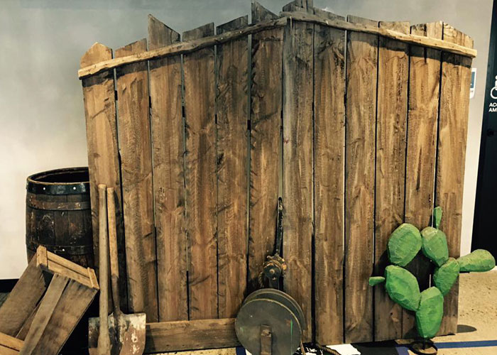 Rustic Wooden Fencing - Prop For Hire