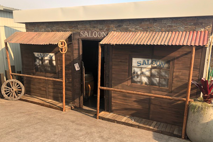 Saloon Set Outdoors - Prop For Hire