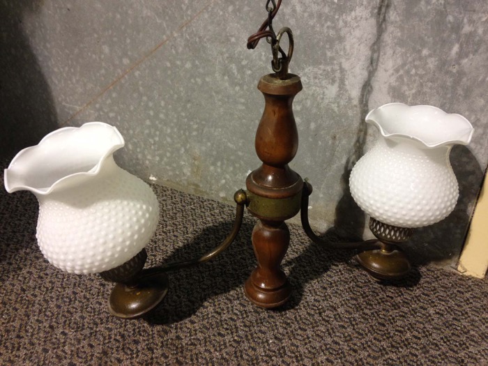 Saloon Twoarm Light - Prop For Hire