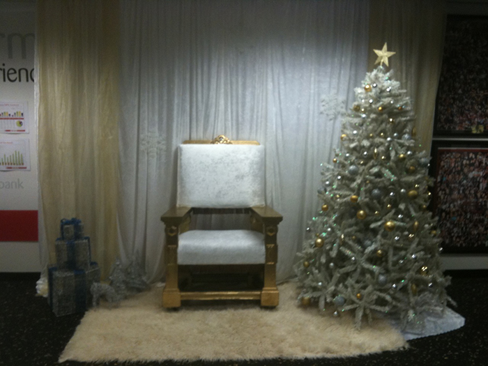 Santa Throne Scene - Prop For Hire