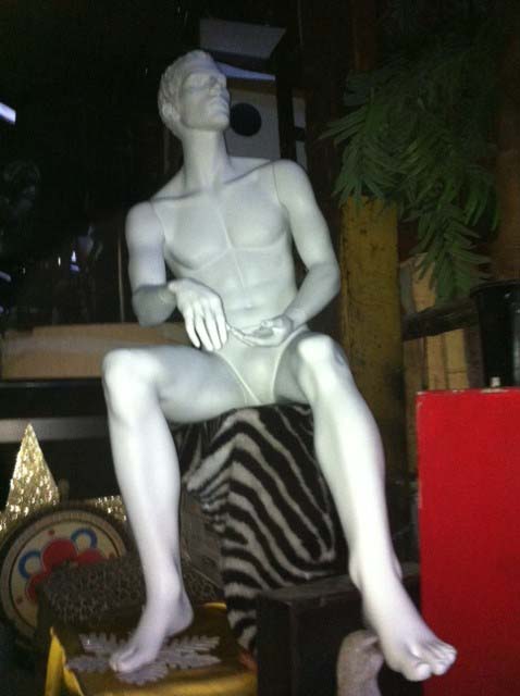 Seated Male  Mannequin - Prop For Hire