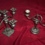 Silver Candelabra - Prop For Hire