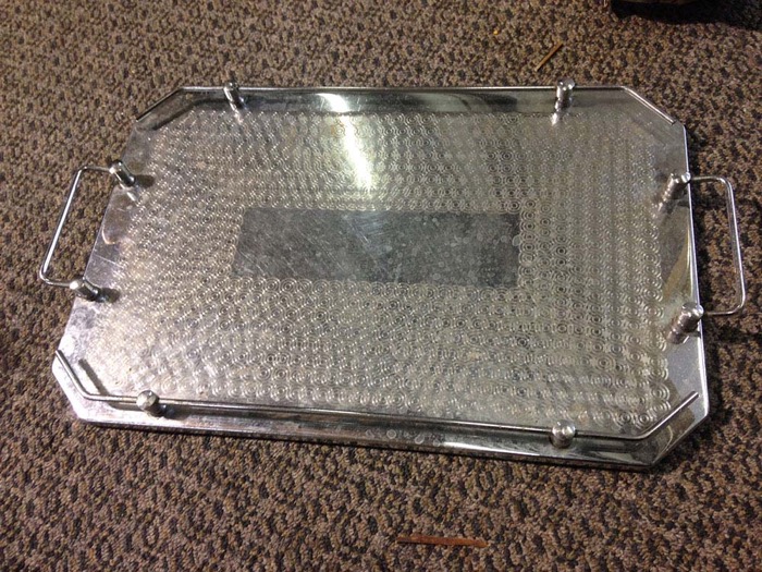 Silver Tray 1 - Prop For Hire