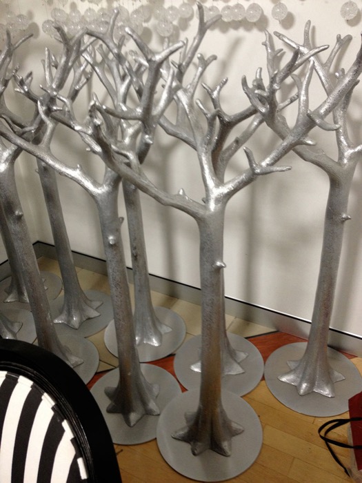 Silver Trees - Prop For Hire