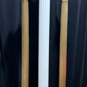 Slender Ribbed Columns - Prop For Hire