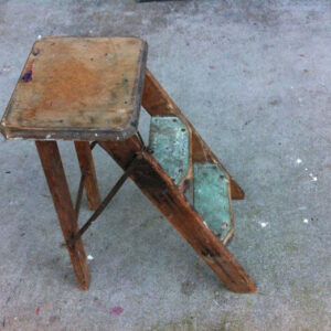 Small Antique Stepladder - Prop For Hire