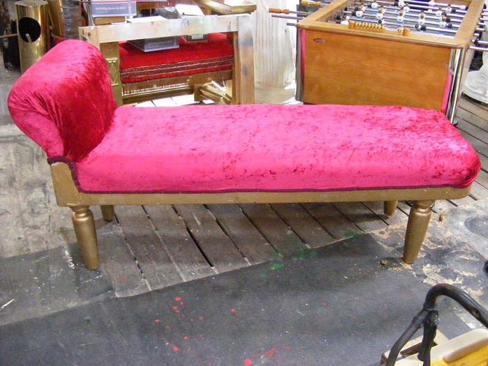 Small Chaise - Prop For Hire