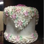 Small Floral Cake - Prop For Hire
